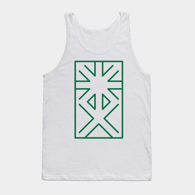 Saudi Arabian symbol Tank Top by Azizshirts